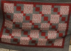 Community Quilters Donate Poppy Quilt Community Quilters Donate Poppy Quilt